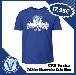 VfB Vacha T Shirt Blauweiss Kids Blau